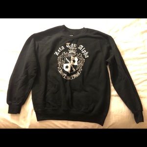 Zeta Tau Alpha Crest Crewneck Sweatshirt